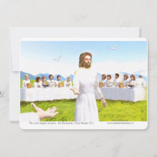 The Last Supper of Jesus - Eucharist Invitation