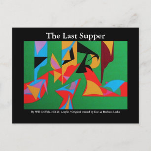 THE LAST SUPPER POSTCARD
