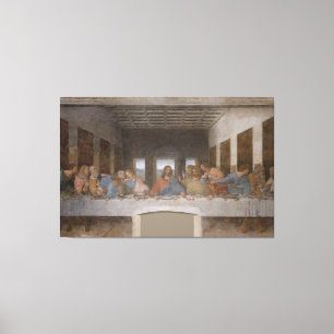 The Last Supper / Última Cena by Leonardo da Vinc Canvas Print