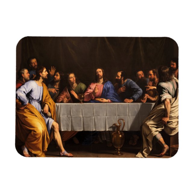The Last Supper with Disciples Magnet (Horizontal)