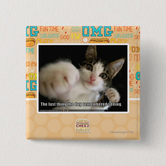 The last thing 15 cm square badge (Front)