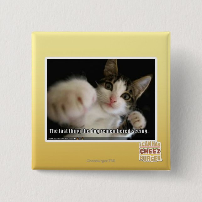 The last thing 15 cm square badge (Front)