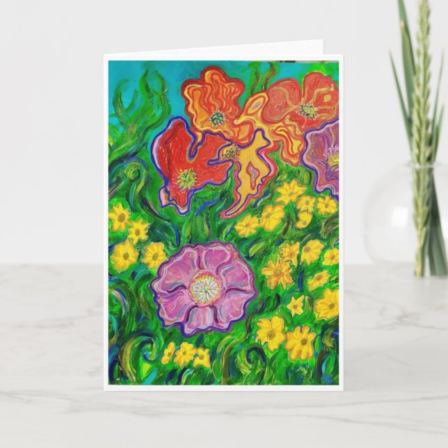 The Last Throes of Summer <Blank Inside> Invitation (Front)