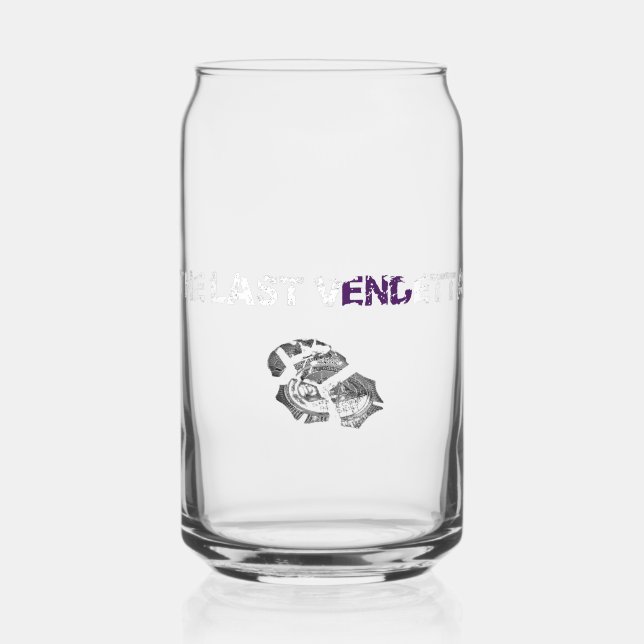 The Last Vendetta Drinking Glass (Front)