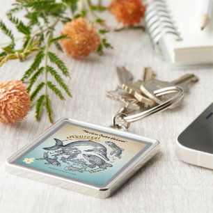 "The Last Wave" Key Ring