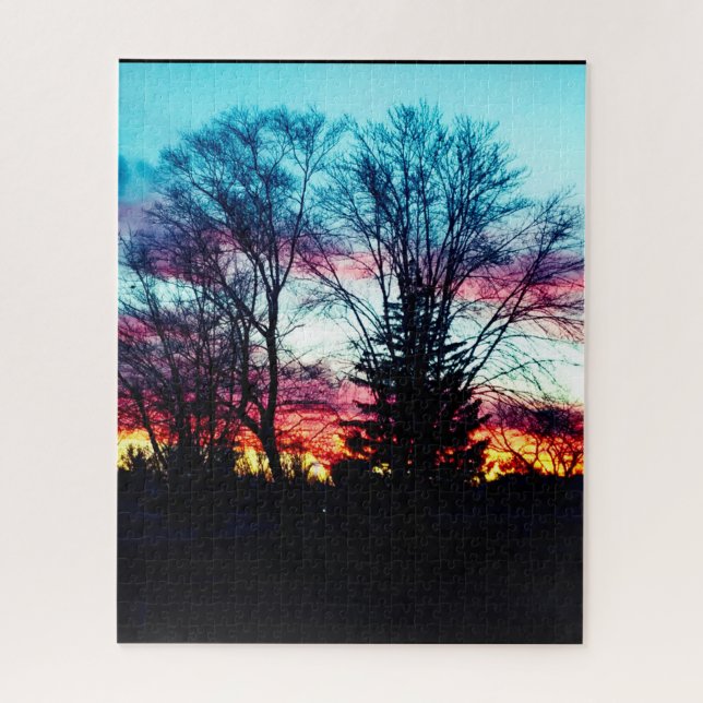 THE LAST WINTER SKY puzzle (Vertical)