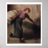 The Laundress, 1894 (oil on canvas)