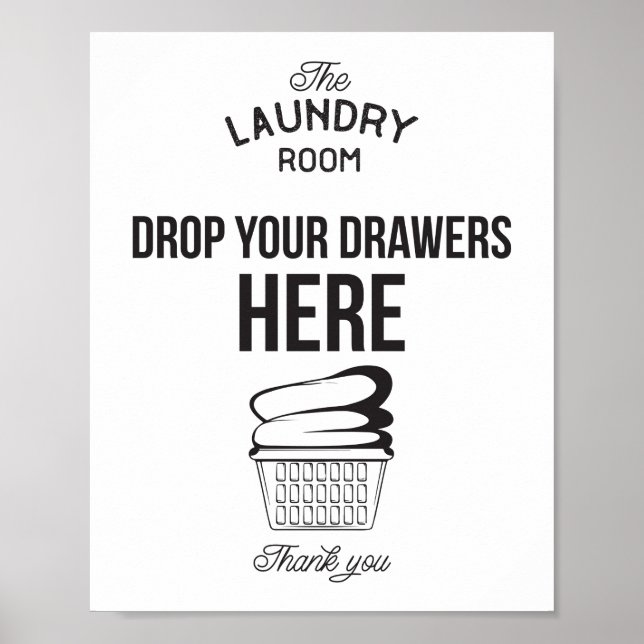 The Laundry Room Poster (Front)