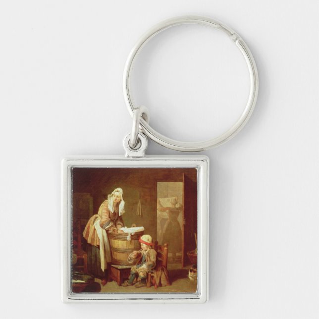 The Laundry Woman Key Ring (Front)