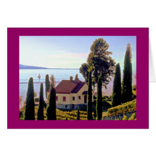 the Lavaux Region, Lake Geneva, Switzerland