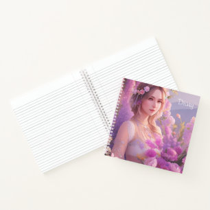 The Lavender Diary Hardcover Journal 