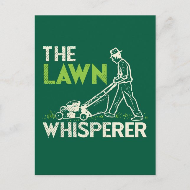 The Lawn Whisperer Postcard (Front)