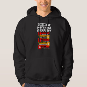 The Laws Of Physical Therapy Therapist Graphic Hoodie