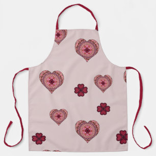 The Layers of the Heart All-Over Print Apron