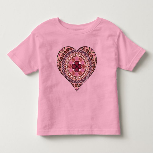 The Layers of the Heart Kid's and Baby Light Shirt (Front)