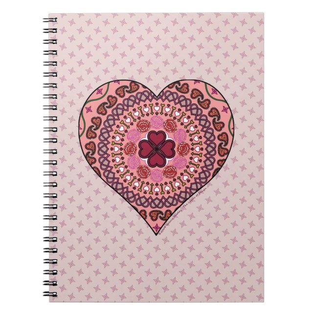 The Layers of the Heart Notebook (Front)