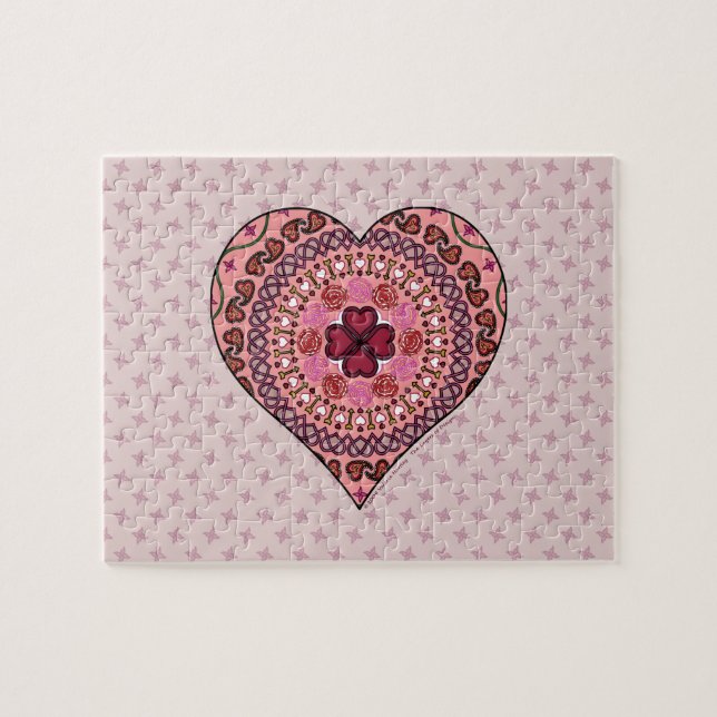 The Layers of the Heart Puzzle (Horizontal)