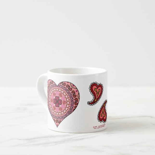 The Layers of the Heart Speciality Mug (Front Left)