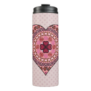 The Layers of the Heart Thermal Tumbler