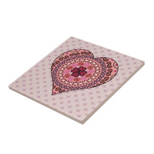 The Layers of the Heart Tile