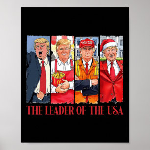 The Leader Of The Usa Trump 2024 Inauguration Day Poster