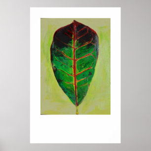 The leaf poster