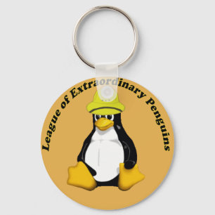 The League of Extraordinary Penguins Key Ring