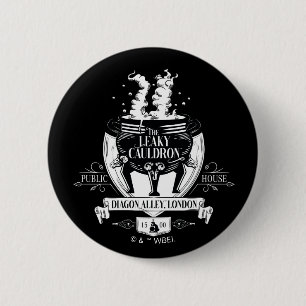 THE LEAKY CAULDRON™ Shop Graphic 6 Cm Round Badge