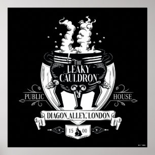 THE LEAKY CAULDRON™ Shop Graphic Poster