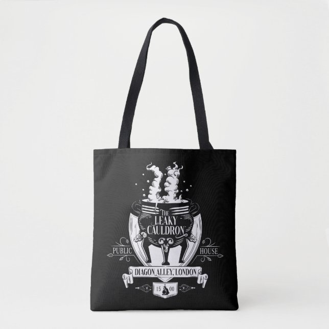 THE LEAKY CAULDRON™ Shop Graphic Tote Bag (Front)