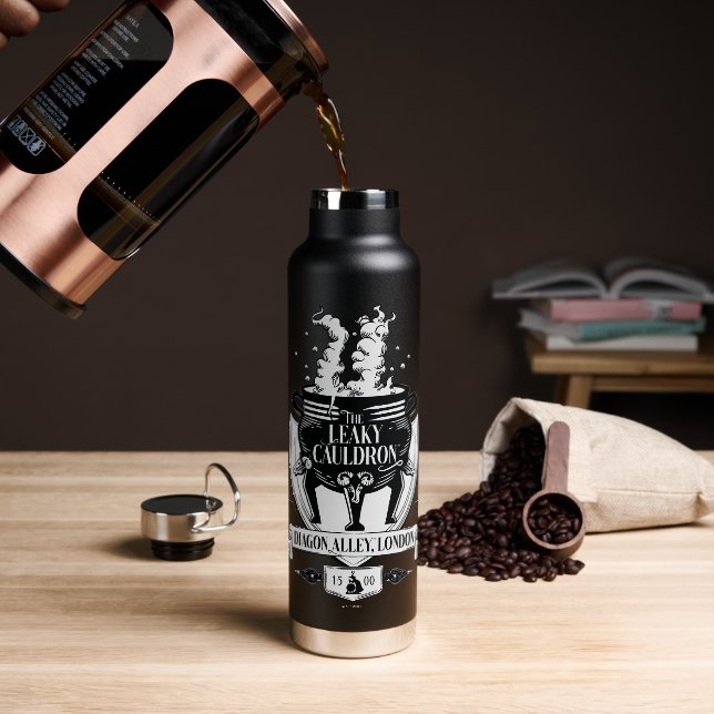 THE LEAKY CAULDRON™ Shop Graphic Water Bottle (Coffee)
