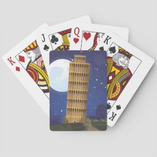 The Leaning Tower of Pisa Playing Cards