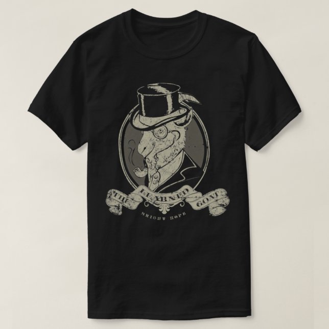 The Learned Goat T-Shirt (Design Front)