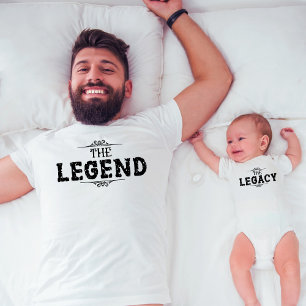 The Legend Father's Day White Men T-Shirt