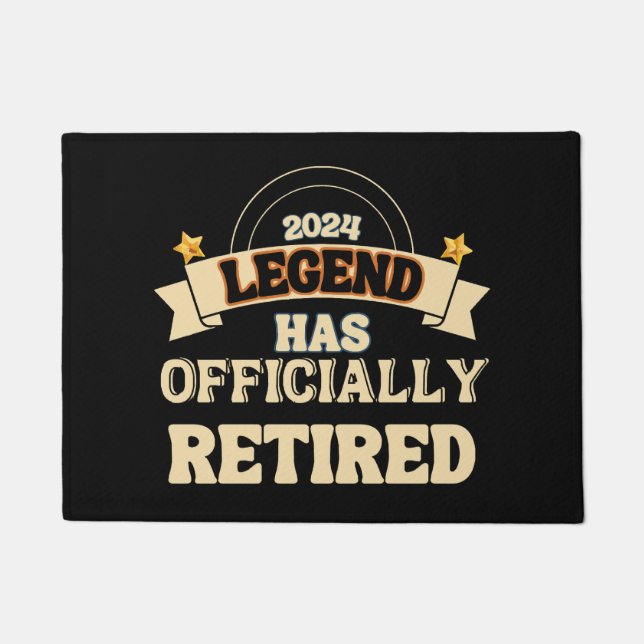 The legend has officially retired doormat (Front)