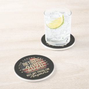 The Legend Has Retired 2026 Funny  Coaster