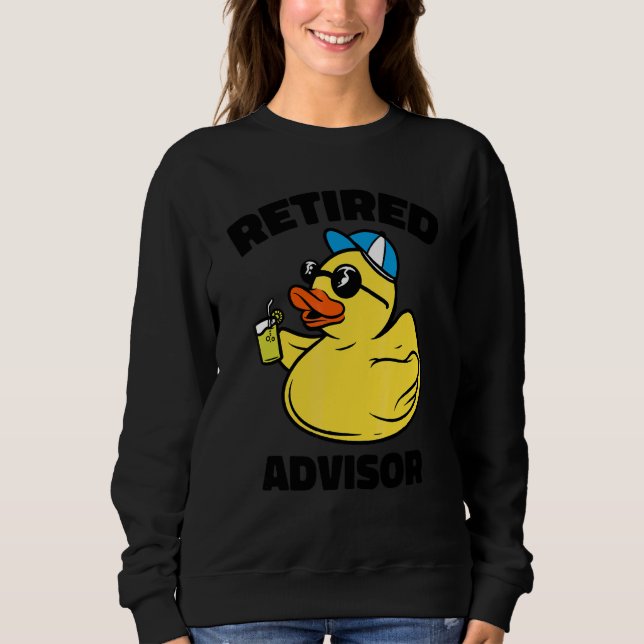 The Legend Has Retired Advisor Sweatshirt (Front)