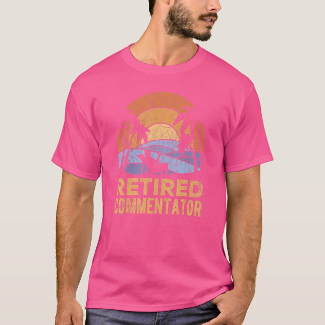 The Legend Has Retired Comedian T-Shirt (Front)