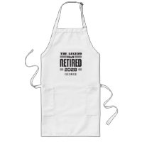 The Legend Has Retired Custom Retirement Gag