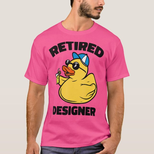 The Legend Has Retired Designer T-Shirt (Front)