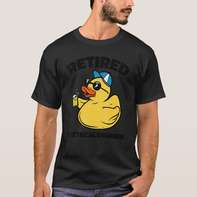 The Legend Has Retired Electrical Engineer 1 T-Shirt (Front)