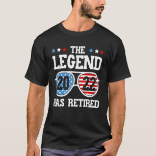 The Legend Has Retired For Men Women Retirement T-Shirt