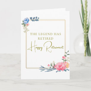 The Legend Has Retired Gift Card