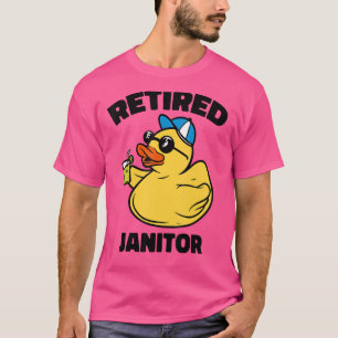 The Legend Has Retired Janitor T-Shirt
