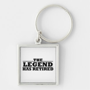 the legend has retired key ring