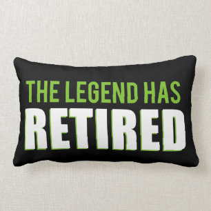 The Legend Has Retired Lumbar Cushion