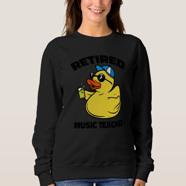The Legend Has Retired Model Sweatshirt (Front)