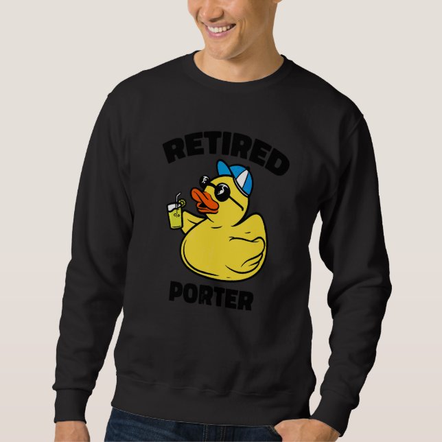 The Legend Has Retired Porter   Sweatshirt (Front)
