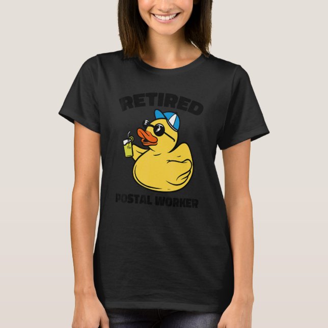 The Legend Has Retired Postal Worker T-Shirt (Front)