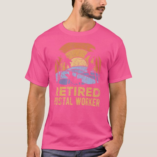 The Legend Has Retired Postal Worker T-Shirt (Front)